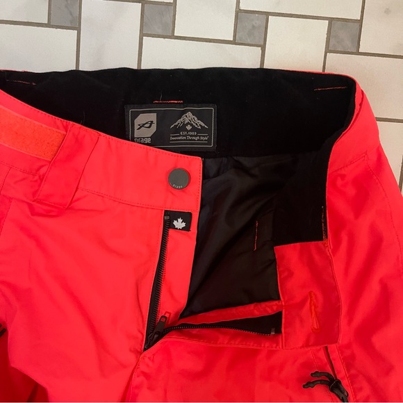 Orage Outerwear Neon Pink Ski Pants - Picture 3 of 7